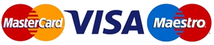 Obsługiwane karty płatnicze: MasterCard, VISA, Maestro